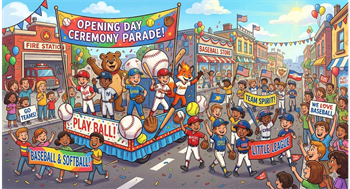 Opening Day Parade is April 25th